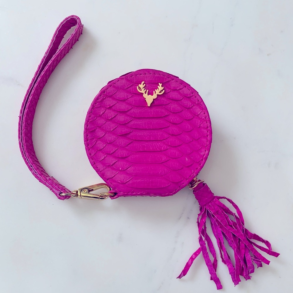 TAXIDERMY brand Python Coin Purse
